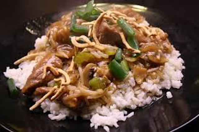 L20. Pork Chow Mein.
