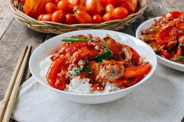 L33. Beef with Tomato.