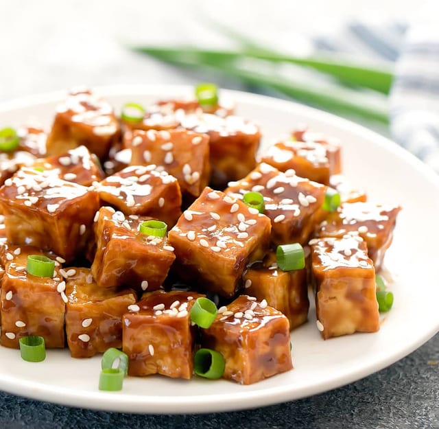 08. Sesame Bean Curd (Deep Fried Tofu).