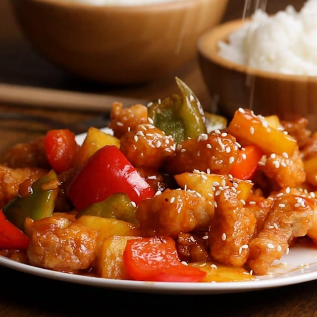 G01. Sweet Sour Chicken.