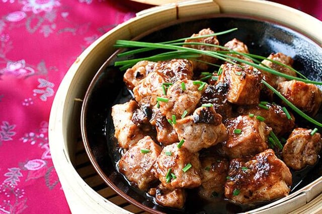 07. Pork with Black Bean Sauce.