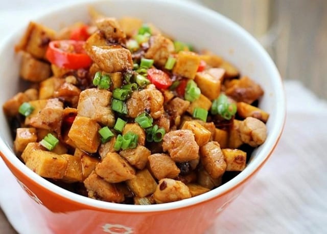 03. Pork with Dried Tofu.