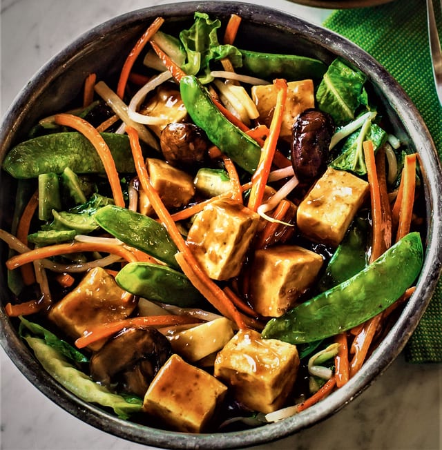 L38. Buddhist Delight Brown Sauce.