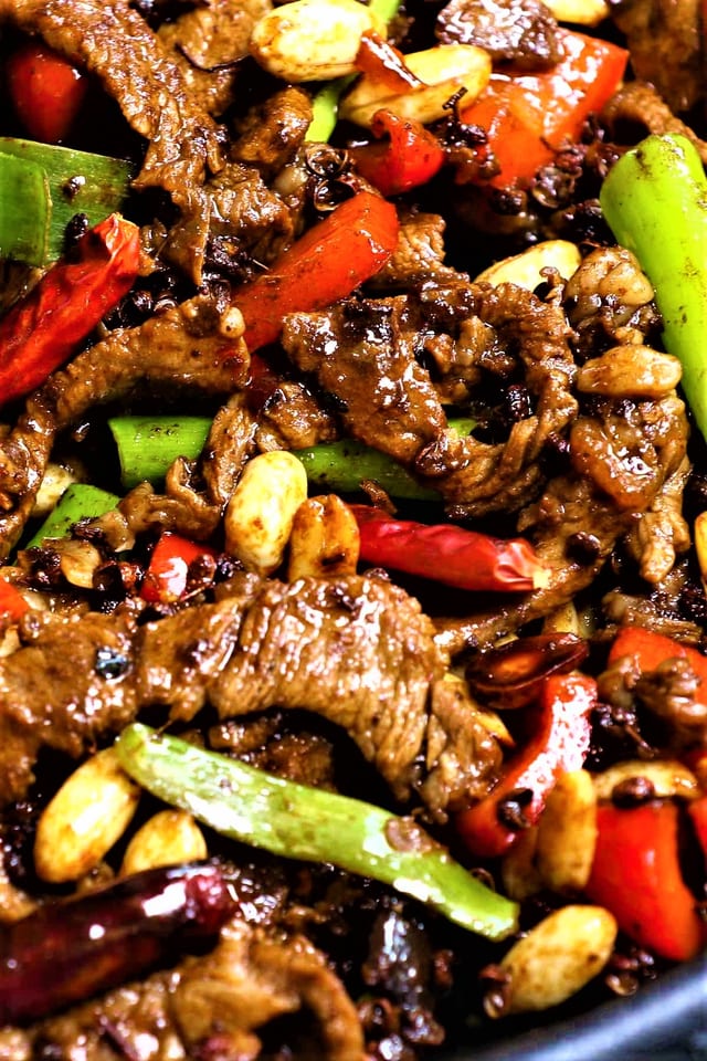 15. Beef with Peanuts.