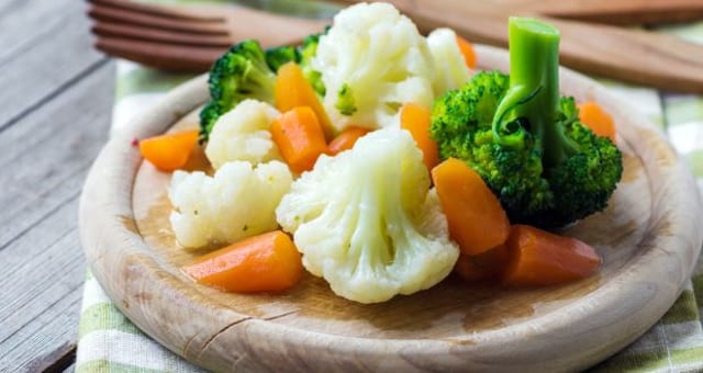 L22. Four Color Steamed Vegetable.
