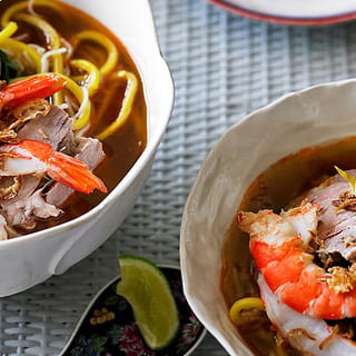 Combo Oolong Noodle (Thick Round Noodle)