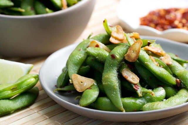 114. Salt Dusted Edamame.