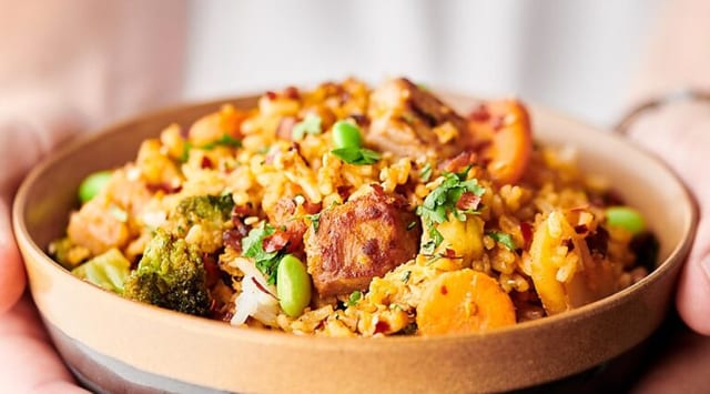 L19. Pork Fried Rice.