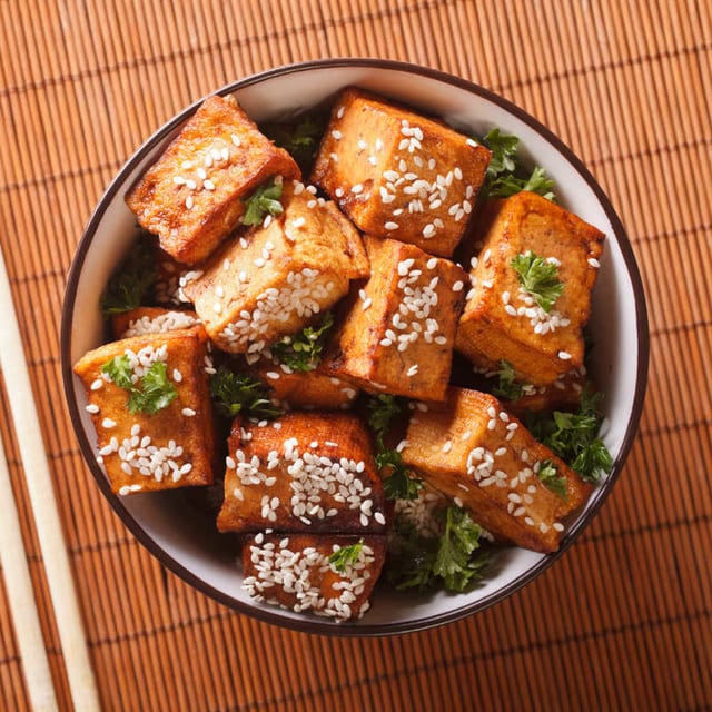 05. Bean Curd Home Style (Fried Tofu).