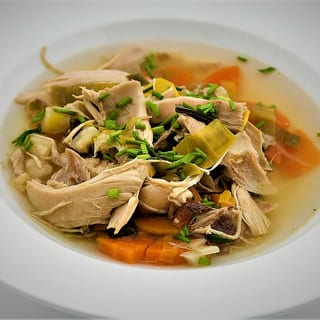207. Chicken with Veg. Soup for (2)