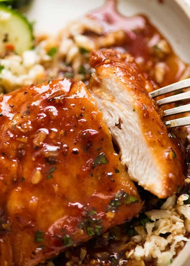 G05. Chicken with Garlic Sauce.