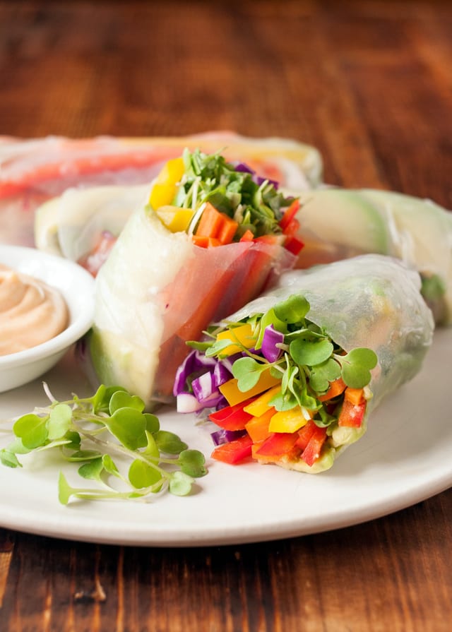 102. Vegetable Spring Roll.