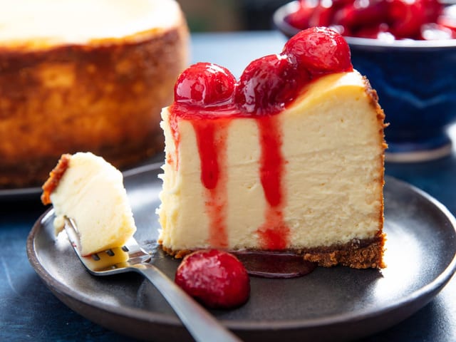 NY Style Cheese Cake.