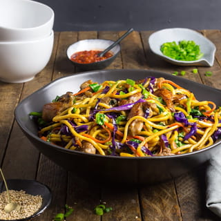 L21. Pork Lo Mein