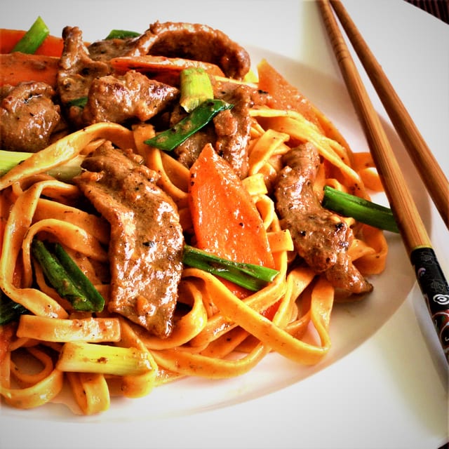 Orange Beef.